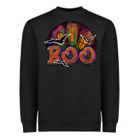 Black boo Heavyweight Sweatshirt - JahusDesignShop