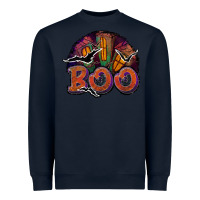 Navy boo Heavyweight Sweatshirt - JahusDesignShop