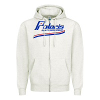 Oatmeal Heather Polaris Zipper Hoodie - StudioElite