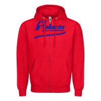 Red Polaris Zipper Hoodie - StudioElite