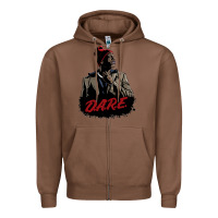 Chestnut Tyrone Biggums Dare 2 Zipper Hoodie - StudioElite