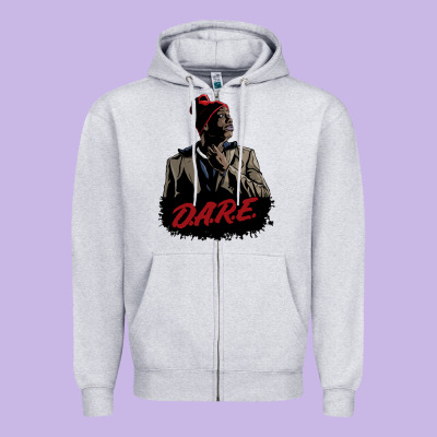 Tyrone Biggums Dare 2 Zipper Hoodie Designed By Studioelite