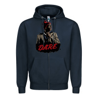 Navy Tyrone Biggums Dare 2 Zipper Hoodie - StudioElite