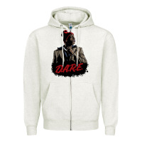 Oatmeal Heather Tyrone Biggums Dare 2 Zipper Hoodie - StudioElite