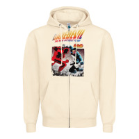 Sandshell dare devil Zipper Hoodie - StudioElite