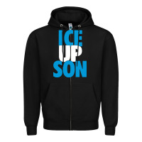 Black ice up son Zipper Hoodie - StudioElite