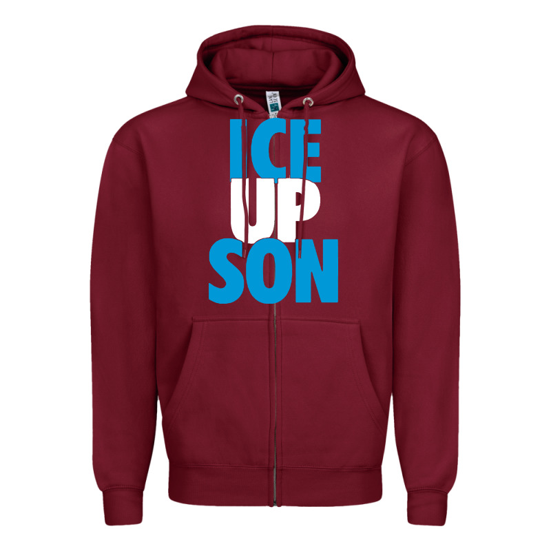 Ice Up Son Zipper Hoodie by StudioElite | Teevron