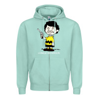 Seafoam charlie brownson Zipper Hoodie - StudioElite