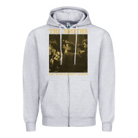 Heather Grey the smiths the world won't listen gift men women Zipper Hoodie - StudioElite