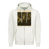 Oatmeal Heather the smiths the world won't listen gift men women Zipper Hoodie - StudioElite