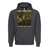 Smoke the smiths the world won't listen gift men women Zipper Hoodie - StudioElite