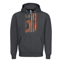 Smoke lamb of god, pure american metal flag Zipper Hoodie - StudioElite