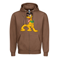 Chestnut pluto Zipper Hoodie - StudioElite