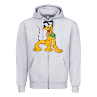 Heather Grey pluto Zipper Hoodie - StudioElite
