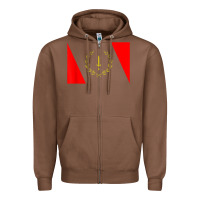 Chestnut african american heritage flag 1967 black history copy Zipper Hoodie - StudioElite