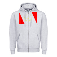 Heather Grey african american heritage flag 1967 black history copy Zipper Hoodie - StudioElite