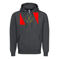 Smoke african american heritage flag 1967 black history copy Zipper Hoodie - StudioElite