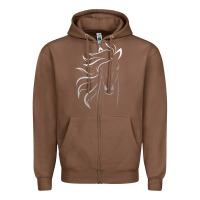 Chestnut horse lover gifts Zipper Hoodie - StudioElite