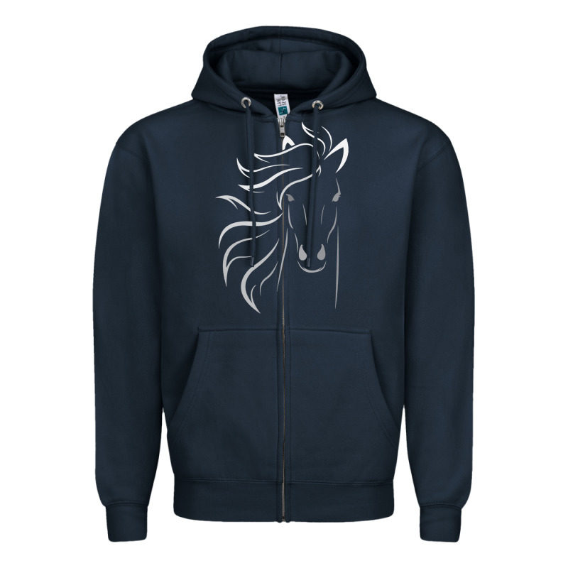 Horse Lover Gifts Zipper Hoodie by StudioElite | Teevron