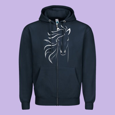 Horse Lover Gifts Zipper Hoodie Designed By Studioelite