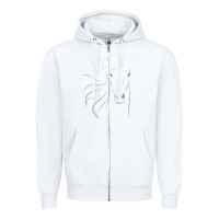 White horse lover gifts Zipper Hoodie - StudioElite