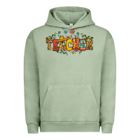 Pigment Oil Green spanish teacher Urban Hoodie - RanaPortraitStore