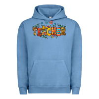 Pigment Pebble Blue spanish teacher Urban Hoodie - RanaPortraitStore