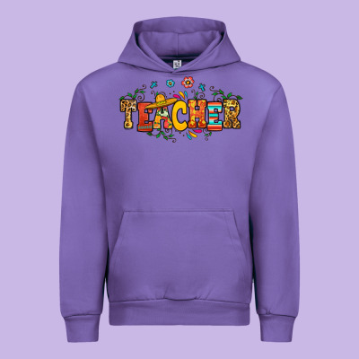 Spanish Teacher Urban Hoodie Designed By Ranaportraitstore