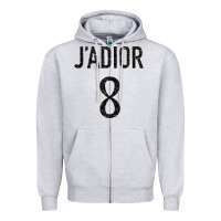 Heather Grey j’adior 8 [tw] Zipper Hoodie - StudioElite