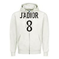 Oatmeal Heather j’adior 8 [tw] Zipper Hoodie - StudioElite