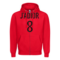 Red j’adior 8 [tw] Zipper Hoodie - StudioElite