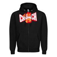 Black the crunch fitness Zipper Hoodie - StudioElite