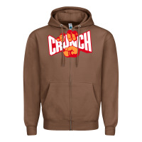 Chestnut the crunch fitness Zipper Hoodie - StudioElite