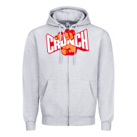 Heather Grey the crunch fitness Zipper Hoodie - StudioElite