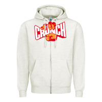 Oatmeal Heather the crunch fitness Zipper Hoodie - StudioElite