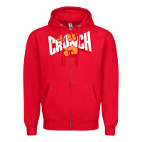 Red the crunch fitness Zipper Hoodie - StudioElite