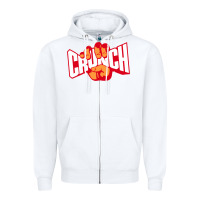White the crunch fitness Zipper Hoodie - StudioElite