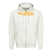 Oatmeal Heather Hammerjacks 70S Zipper Hoodie - StudioElite