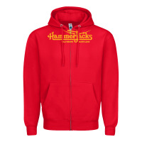Red Hammerjacks 70S Zipper Hoodie - StudioElite