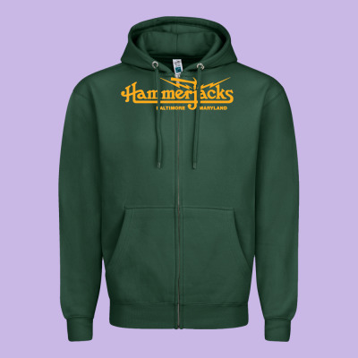 Hammerjacks 70s Zipper Hoodie Designed By Studioelite