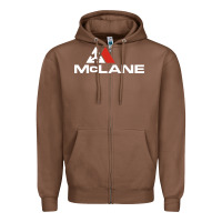 Chestnut cool mclane design Zipper Hoodie - StudioElite