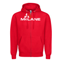 Red cool mclane design Zipper Hoodie - StudioElite