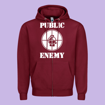 Hip Hop Group Zipper Hoodie Designed By Studioelite