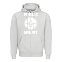 Dove Grey Hip hop group Zipper Hoodie - StudioElite