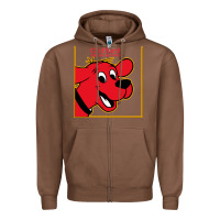 Chestnut clifford the big red dog Zipper Hoodie - StudioElite