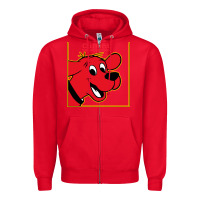 Red clifford the big red dog Zipper Hoodie - StudioElite