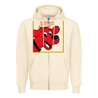 Sandshell clifford the big red dog Zipper Hoodie - StudioElite