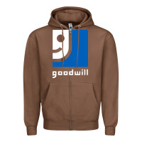 Chestnut goodwill Zipper Hoodie - StudioElite