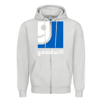 Dove Grey goodwill Zipper Hoodie - StudioElite