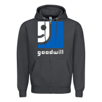 Smoke goodwill Zipper Hoodie - StudioElite